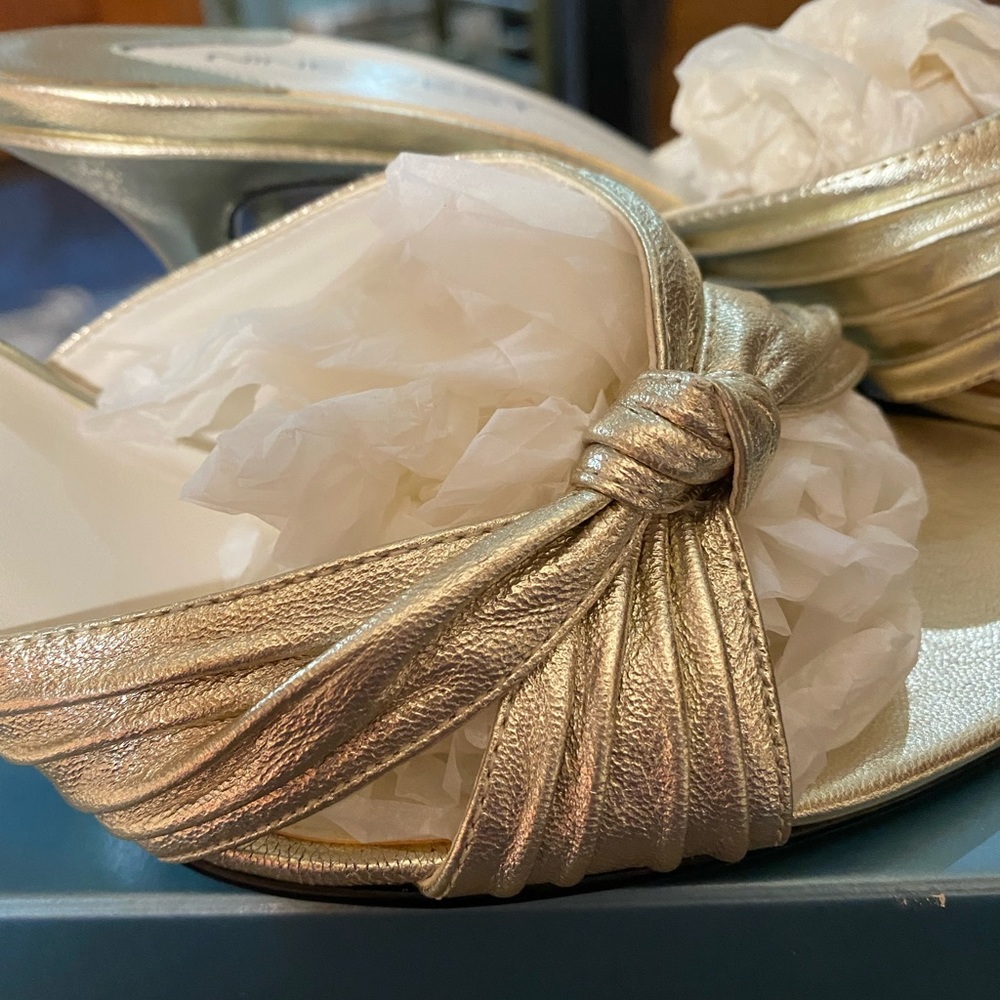 Nine West Silver Sandals